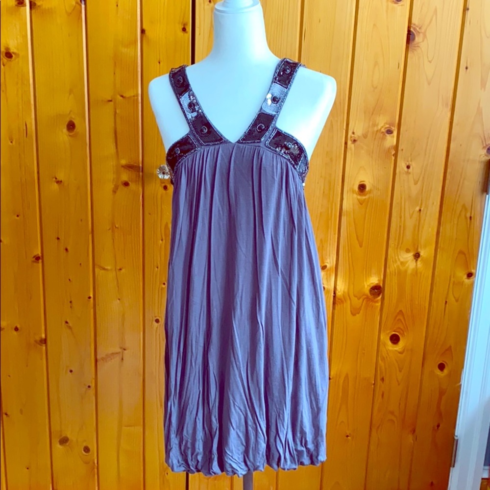 LAST CHANCE Sequin strap bubble dress / Forever